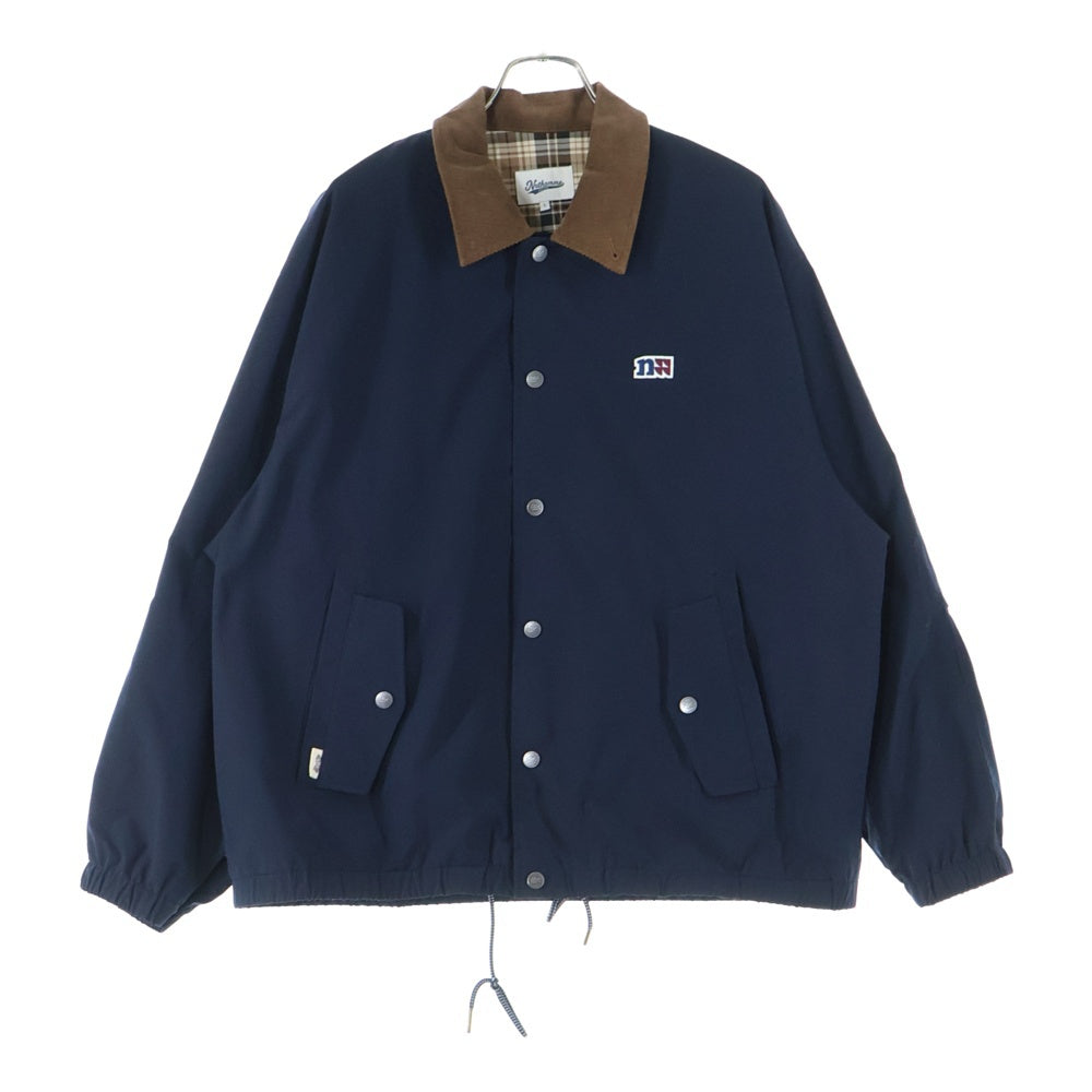 68637(68637) コーデュロイ切替 ワークジャケット 23W010 ネイビー