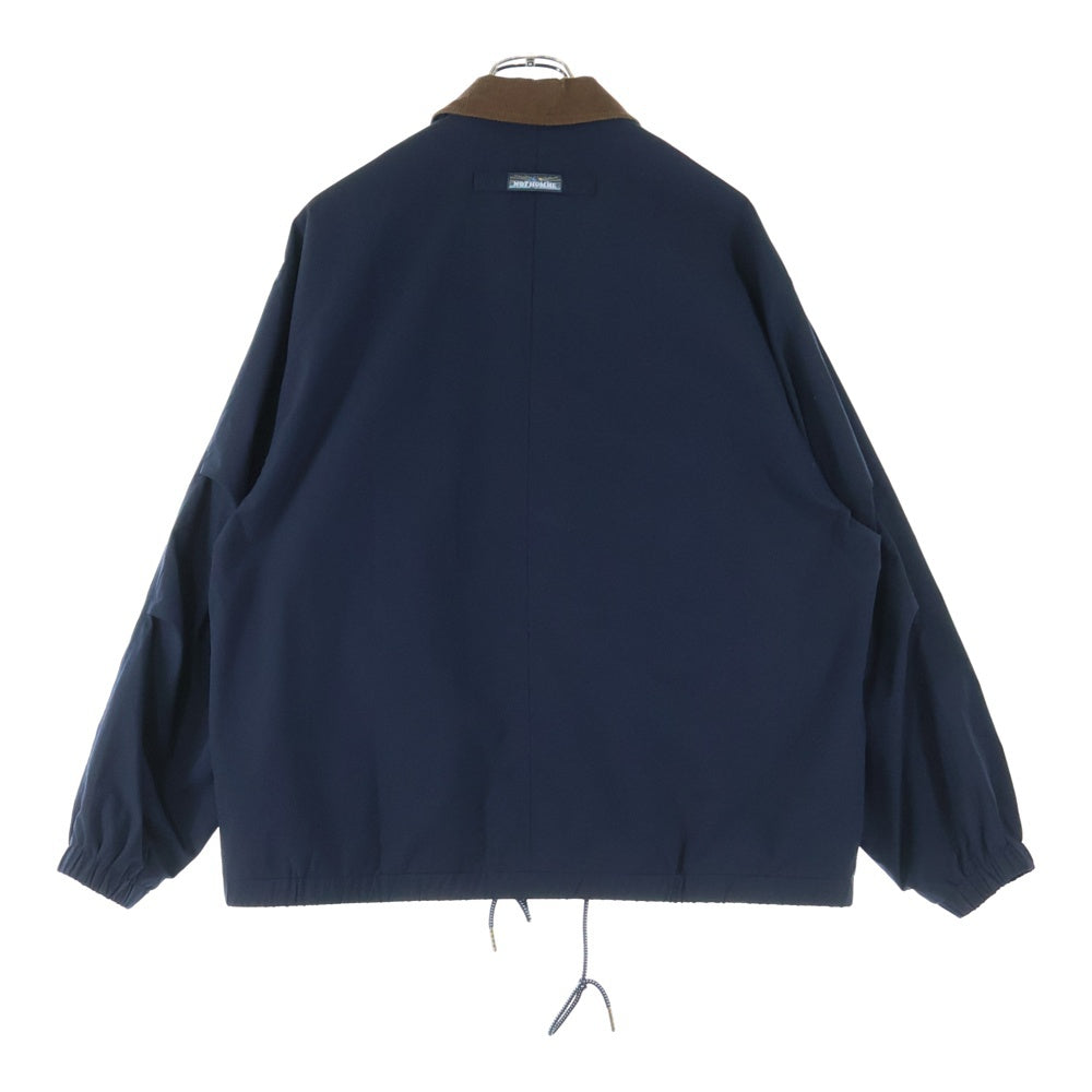 68637(68637) コーデュロイ切替 ワークジャケット 23W010 ネイビー