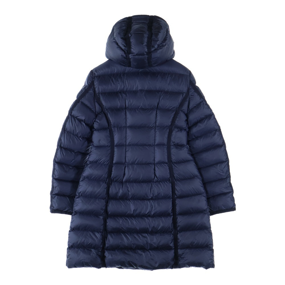 MONCLER(モンクレール) 16AW HERMINE エルミンヌ フーデッド ロングダウンジャケット アウター ネイビー レディース B20934930005