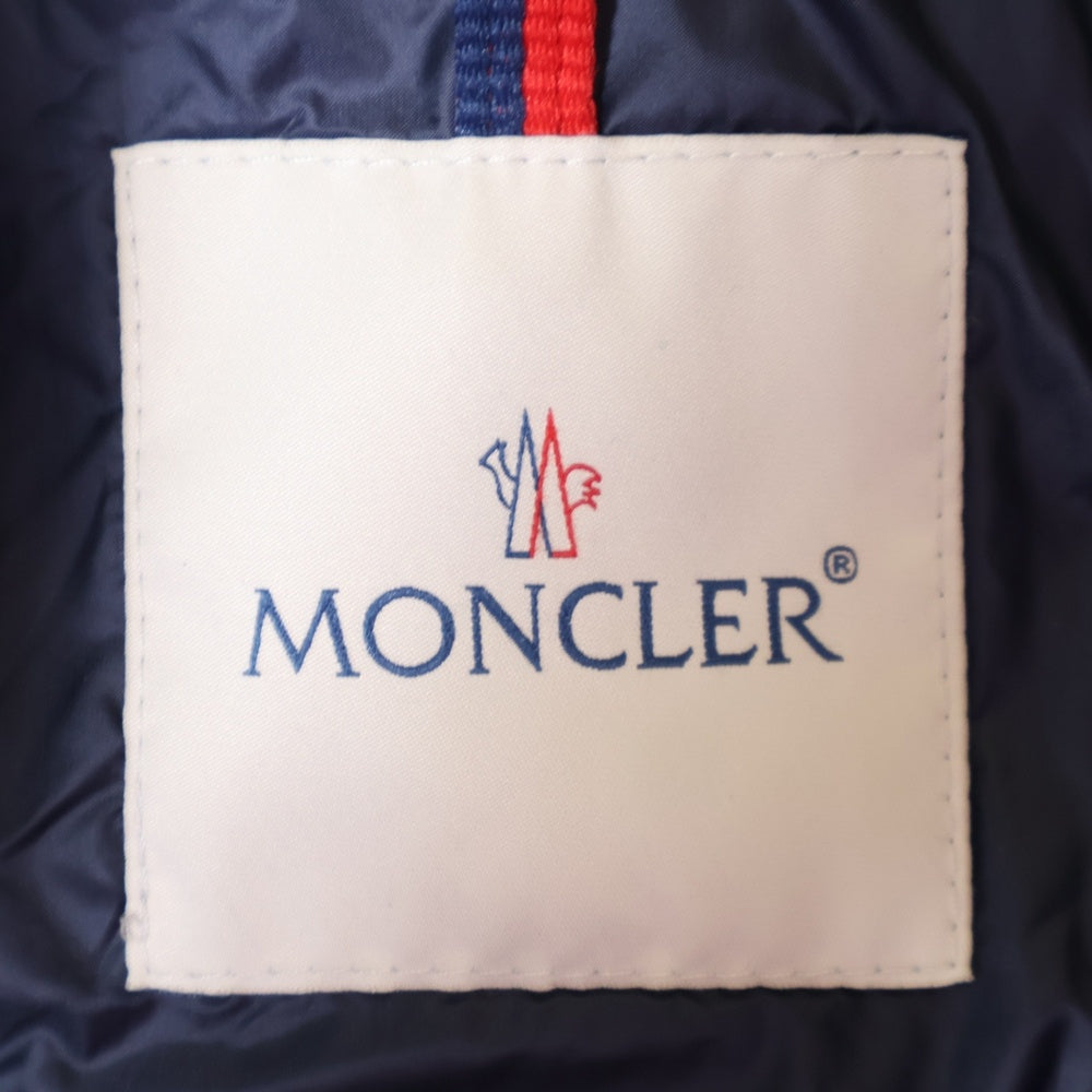 MONCLER(モンクレール) 16AW HERMINE エルミンヌ フーデッド ロングダウンジャケット アウター ネイビー レディース B20934930005