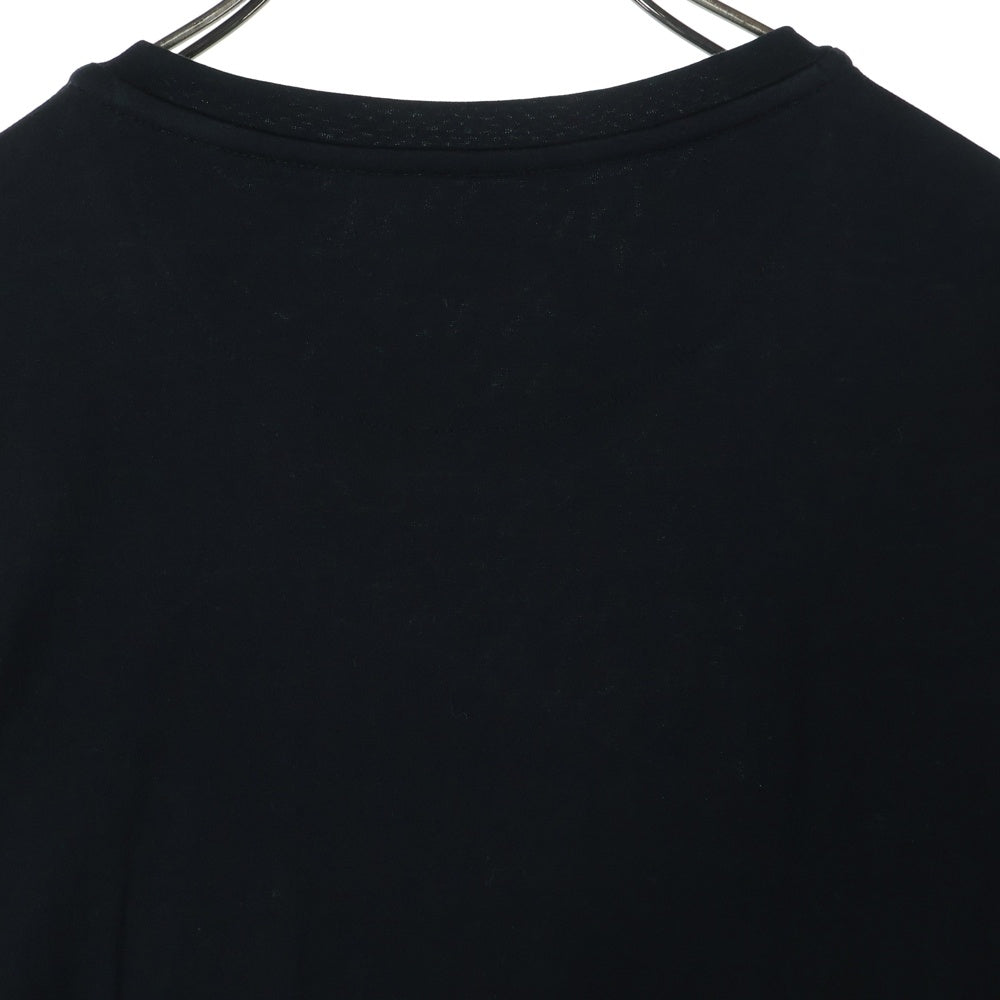 FENDI(フェンディ) フロント刺繍プリント 半袖Tシャツ カットソー FY0894 A906 ブラック