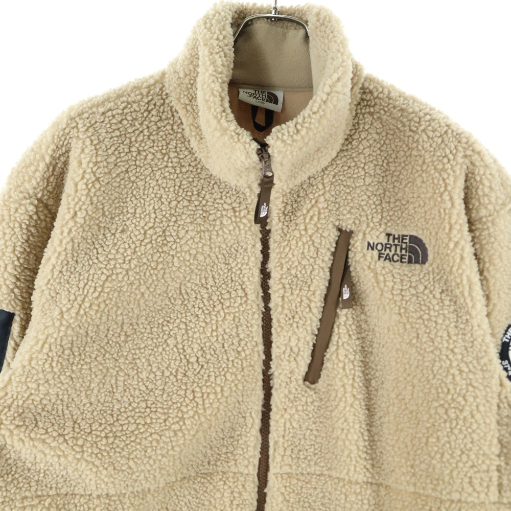 THE NORTH FACE(ザノースフェイス) RIMO FLEECE JACKET ロゴ刺繍 ジップアップ リモ フリースジャケット ベージュ NJ4FN50K