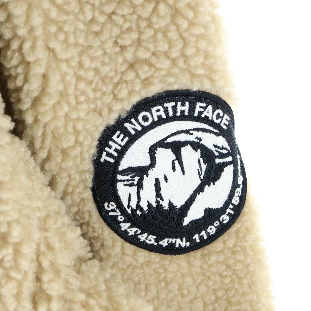 THE NORTH FACE(ザノースフェイス) RIMO FLEECE JACKET ロゴ刺繍 ジップアップ リモ フリースジャケット ベージュ NJ4FN50K