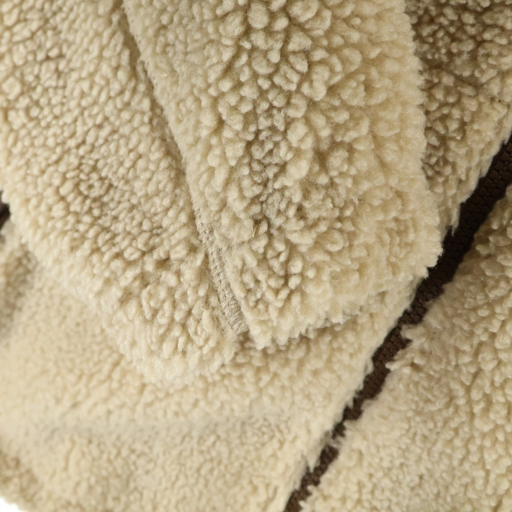 THE NORTH FACE(ザノースフェイス) RIMO FLEECE JACKET ロゴ刺繍 ジップアップ リモ フリースジャケット ベージュ NJ4FN50K