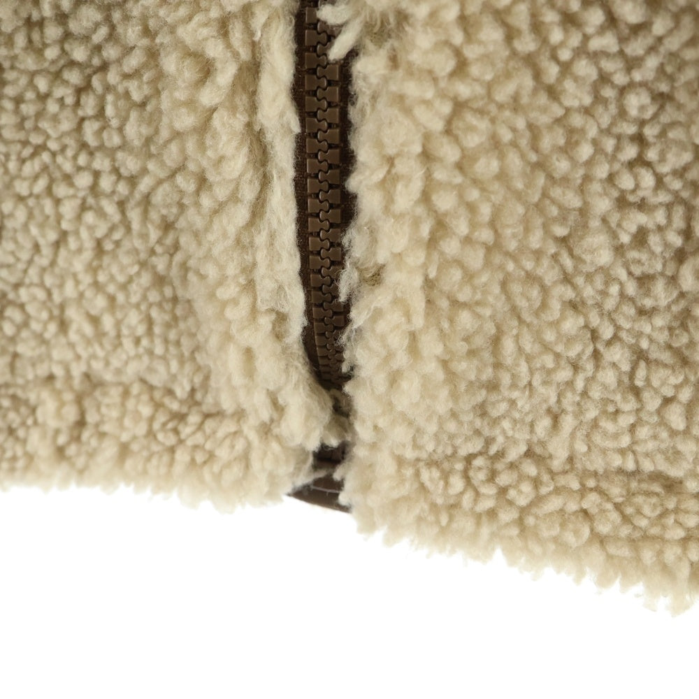 THE NORTH FACE(ザノースフェイス) RIMO FLEECE JACKET ロゴ刺繍 ジップアップ リモ フリースジャケット ベージュ NJ4FN50K