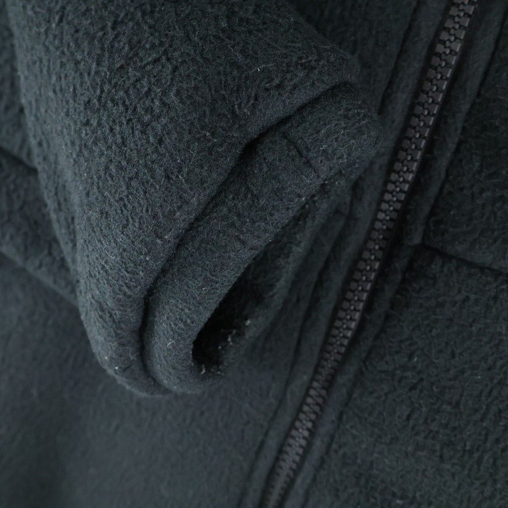 THE NORTH FACE(ザノースフェイス) TRANCE ANTERCTICA FLEECE JACKET トランスアンタークティカ ラバーワッペン付 胸ロゴ フリース ジャケット ブルゾン ブラック NA72235