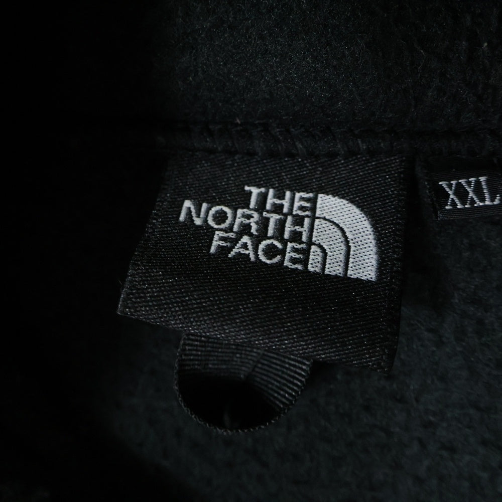 THE NORTH FACE(ザノースフェイス) TRANCE ANTERCTICA FLEECE JACKET トランスアンタークティカ ラバーワッペン付 胸ロゴ フリース ジャケット ブルゾン ブラック NA72235