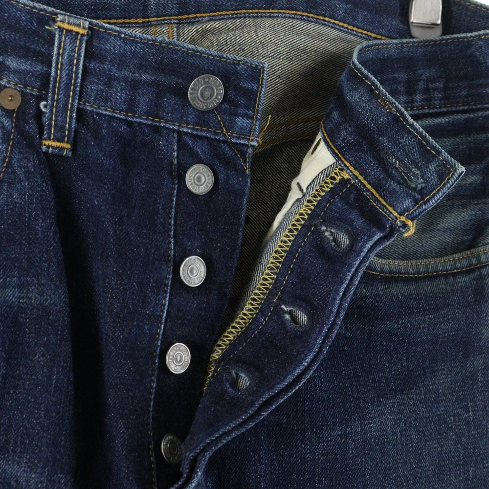 Levi's(リーバイス) 90S 501XX 復刻 ボタン裏555 バレンシア工場 ボタンフライ デニムパンツ インディゴブルー 78748-3