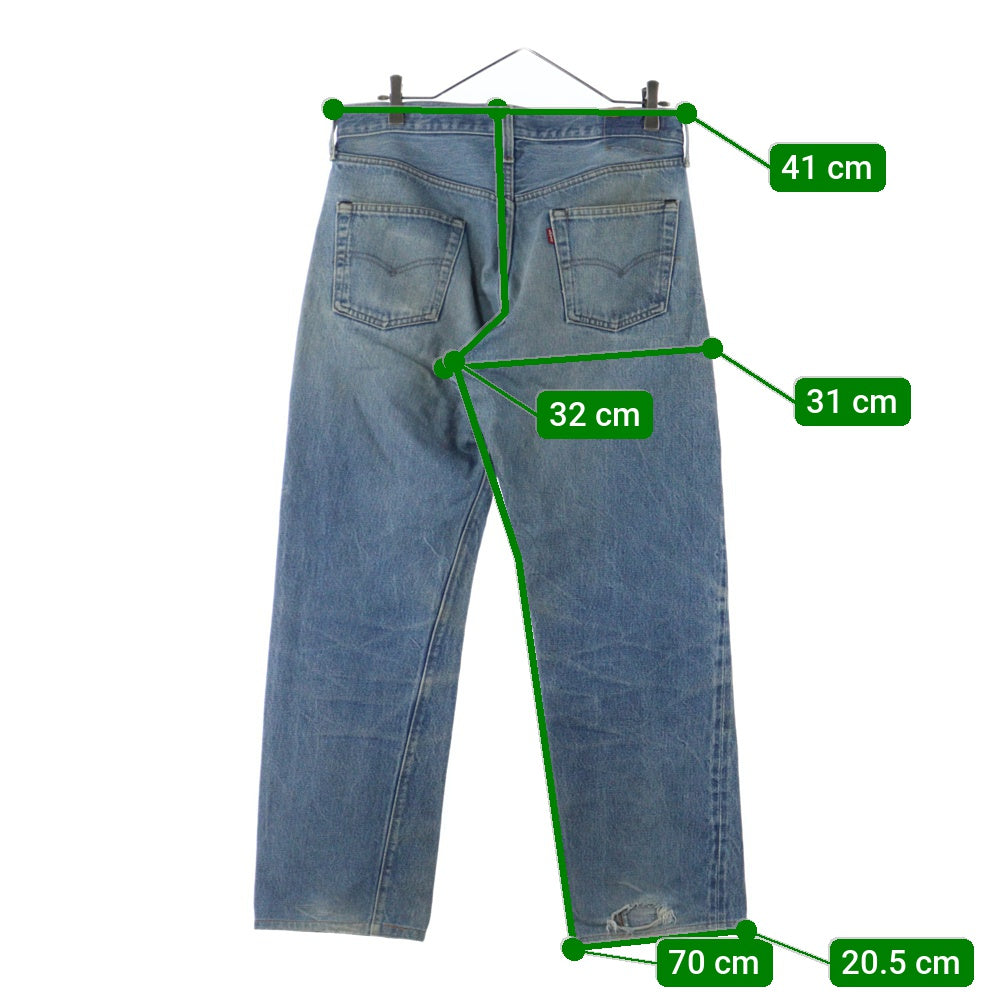 Levi's(リーバイス) 80S-90S 501 ボタン裏524 エルパソ工場 ボタンフライ デニムパンツ インディゴブルー