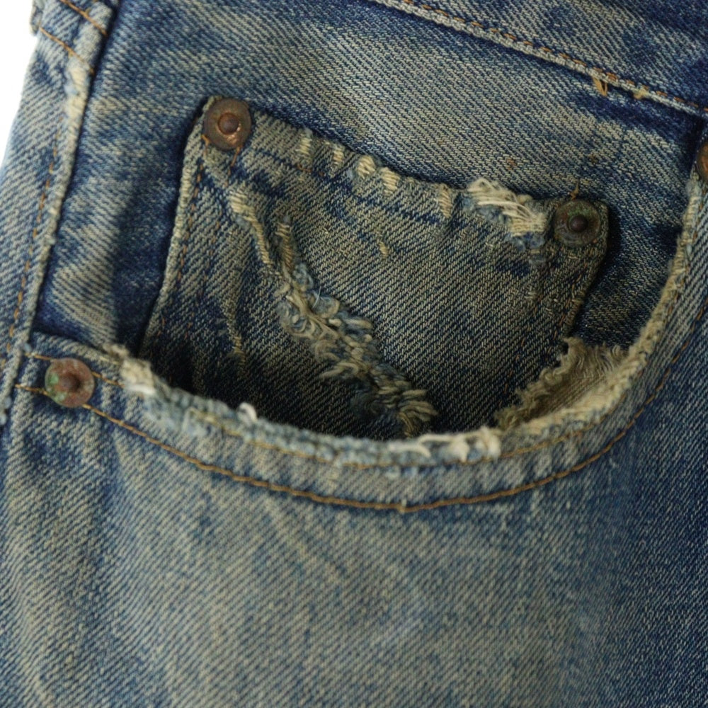 Levi's(リーバイス) 70S VINTAGE 501 BIGE後期 ボタン裏16 SCOVILL ZIPPER ヴィンテージ ジップフライ デニムパンツ インディゴ