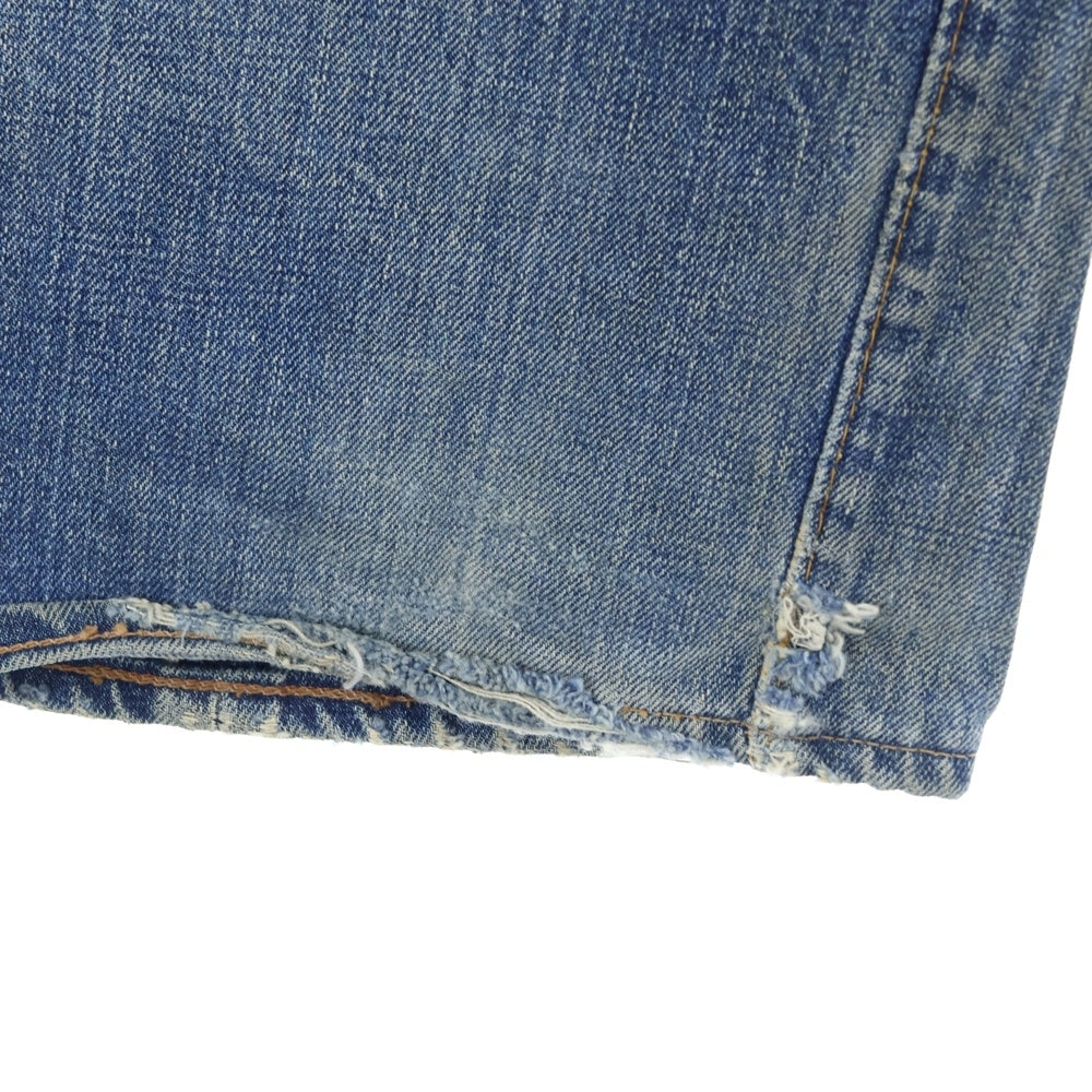 Levi's(リーバイス) 60S VINTAGE 505-0217 ボタン裏16 BIGE SCOVILL ZIP スコビル カムロック ジップフライデニムパンツ インディゴ