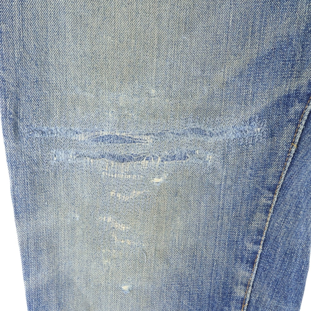 Levi's(リーバイス) 60S VINTAGE 505-0217 ボタン裏16 BIGE SCOVILL ZIP スコビル カムロック ジップフライデニムパンツ インディゴ