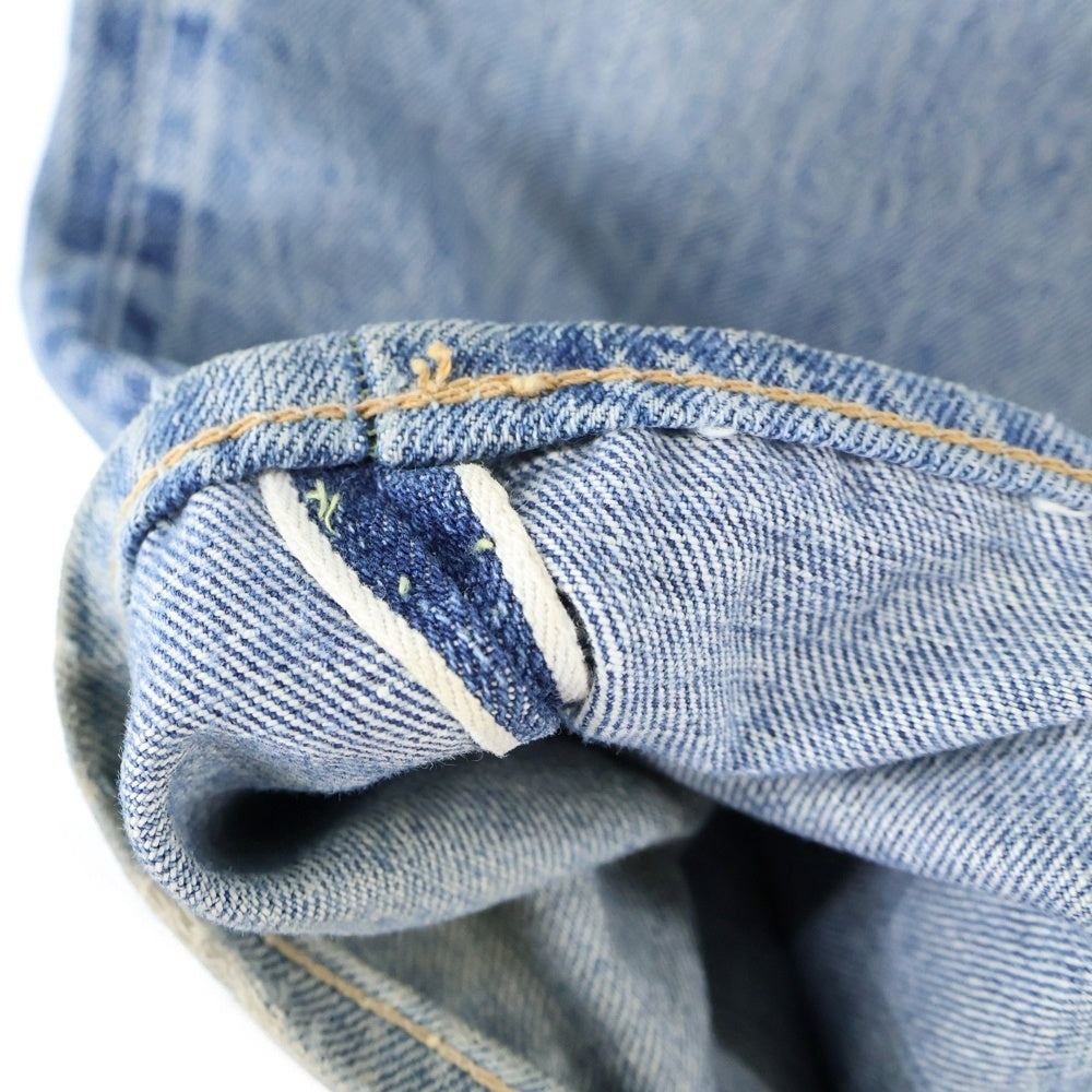 Levi's(リーバイス) 70S VINTAGE 501 BIGE 後期 ボタン裏6 平行ステッチ ボタンフライ デニムパンツ インディゴブルー