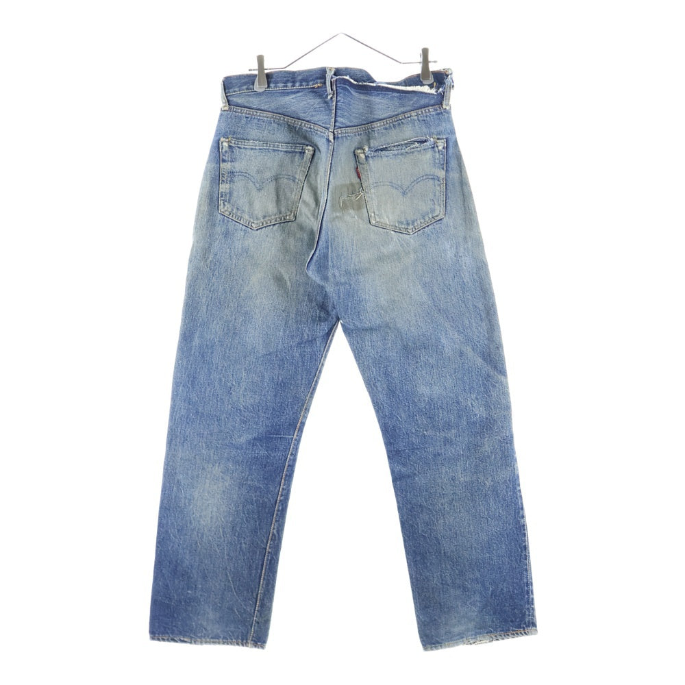 Levi's(リーバイス) 50S-60S VINTAGE 501 ボタン裏J 両面BIGE オフセット ヴィンテージ ボタンフライ デニムパンツ インディゴブルー