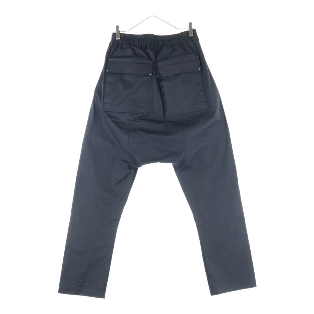 Rick Owens(リックオウエンス) 22SS DRAWSTRING LONG ドローストリング サルエルロングパンツ ブラック RU01B1380-TE
