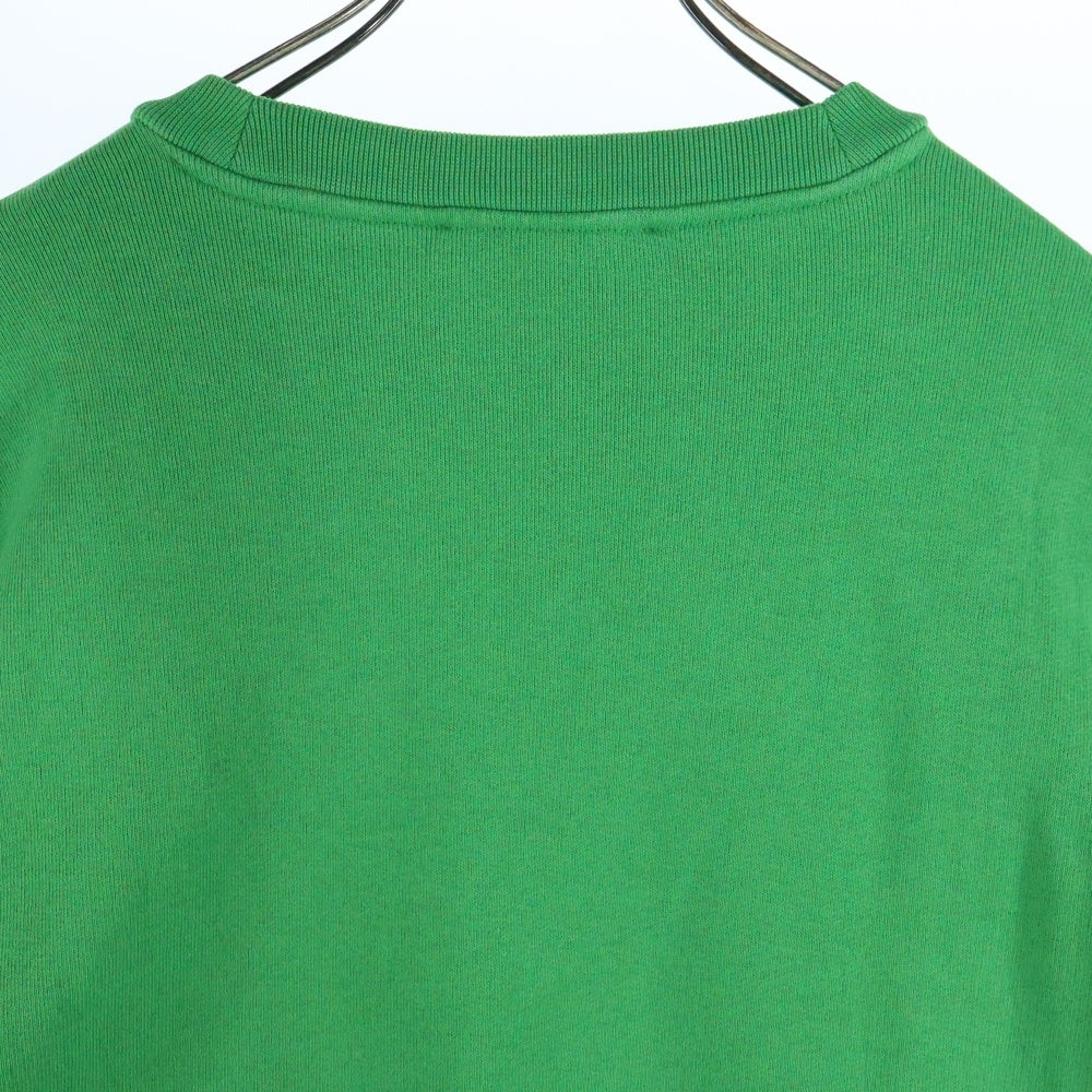 Acne Studios(アクネ ストゥディオズ) Bubble Logo Sweatshirt バブルロゴ クルーネック 長袖スウェット トレーナー グリーン FN-MN-SWEA000311