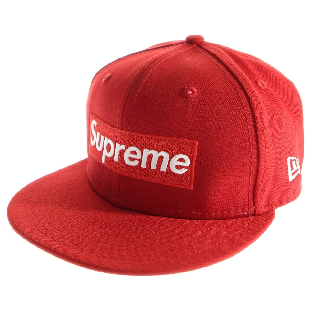 SUPREME(シュプリーム) ×NEW ERA ボックスロゴ ベースボールキャップ レッド G2707272022