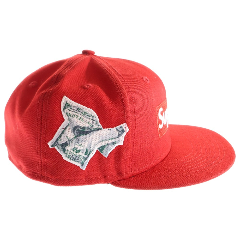 SUPREME(シュプリーム) ×NEW ERA ボックスロゴ ベースボールキャップ レッド G2707272022