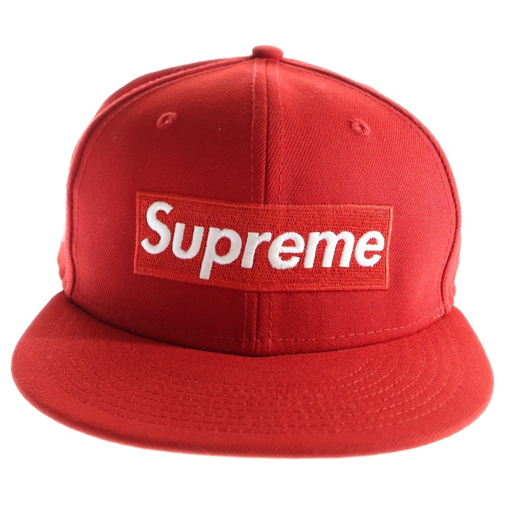 SUPREME(シュプリーム) ×NEW ERA ボックスロゴ ベースボールキャップ レッド G2707272022