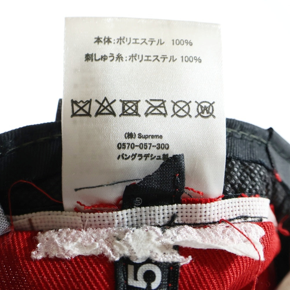 SUPREME(シュプリーム) ×NEW ERA ボックスロゴ ベースボールキャップ レッド G2707272022