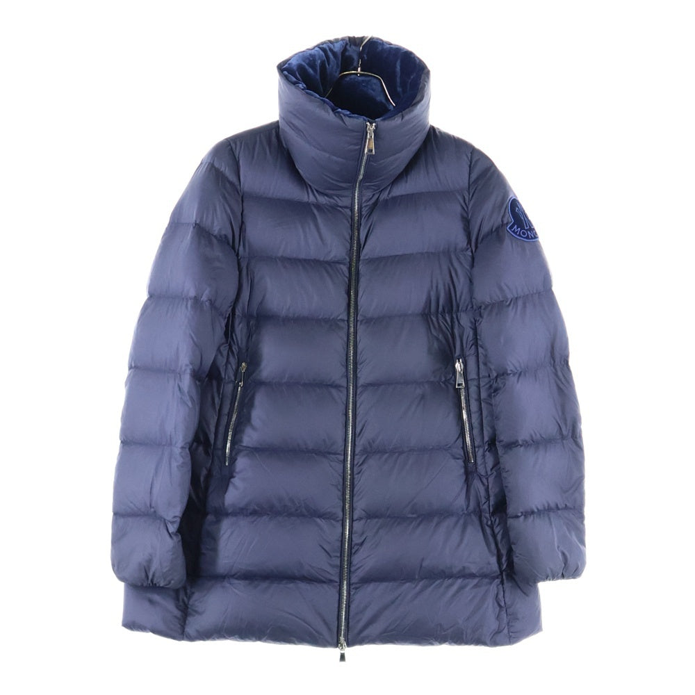 MONCLER(モンクレール) TORCON トルコン ベロア切替 ダウンジャケット ネイビー E20934637980 C0229 レディース