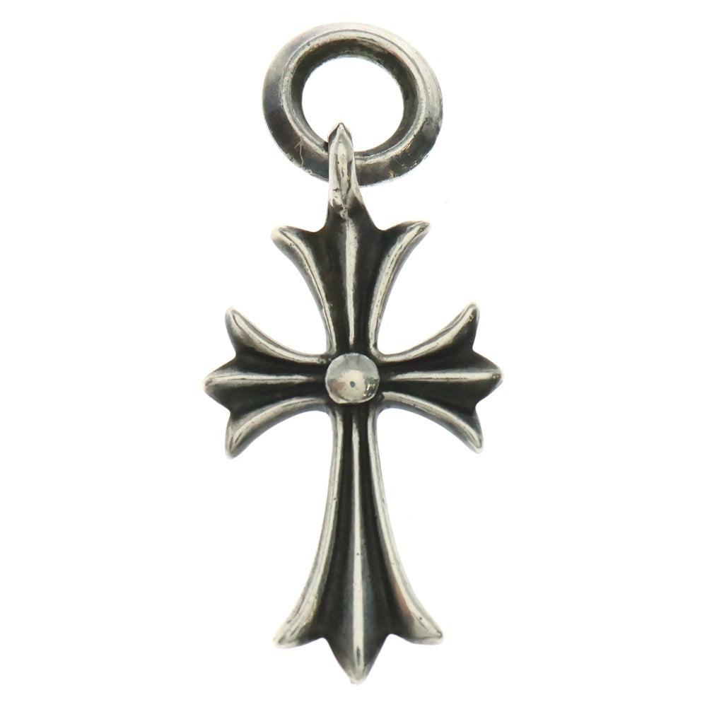 CHROME HEARTS(クロムハーツ) TINY CH CROSS タイニーCHクロス チャーム ネックレストップ シルバー BCA382