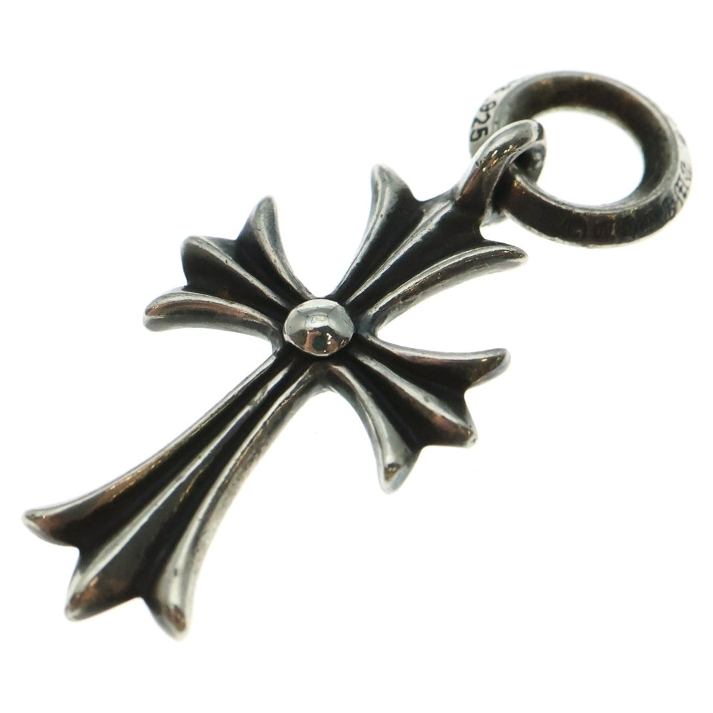 CHROME HEARTS(クロムハーツ) TINY CH CROSS タイニーCHクロス チャーム ネックレストップ シルバー BCA382