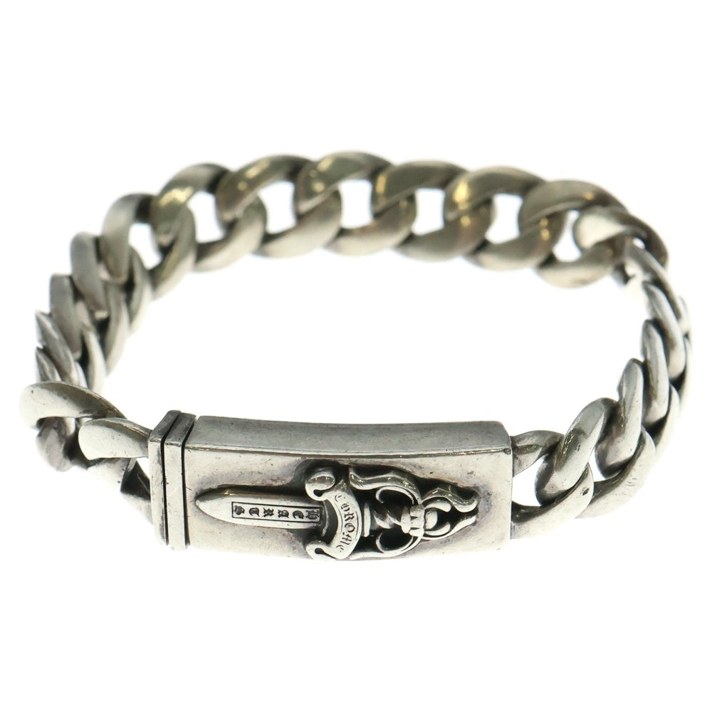 CHROME HEARTS(クロムハーツ) ID BBY DAGGER ベイビーIDダガー ブレスレット シルバー 18LINK BCA153