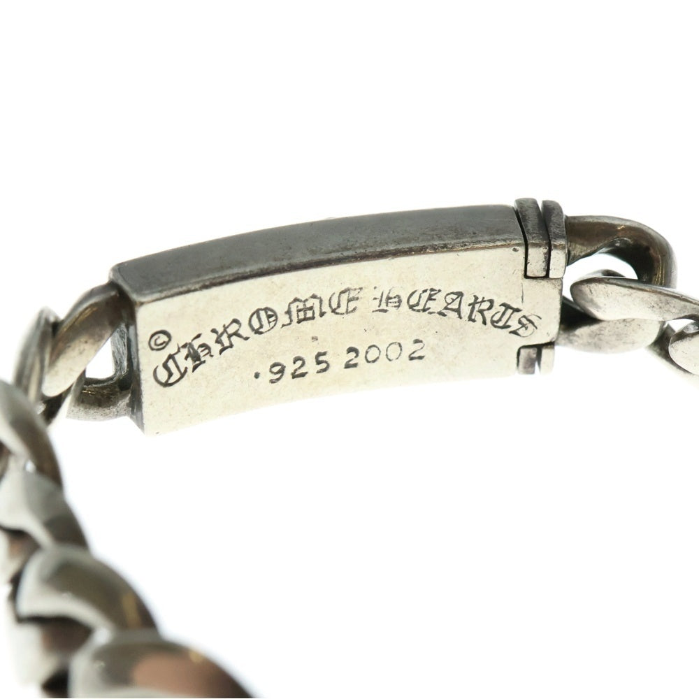 CHROME HEARTS(クロムハーツ) ID BBY DAGGER ベイビーIDダガー ブレスレット シルバー 18LINK BCA153