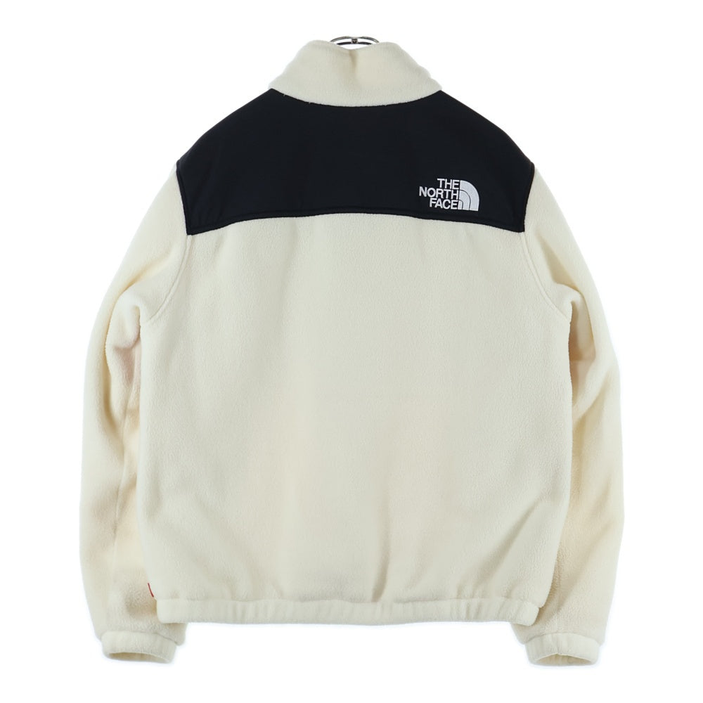 SUPREME(シュプリーム) 18AW×THE NORTH FACE Expedition Fleece Jacket ザノースフェイス エクスペディションフリースジャケット ホワイト/レッド NL71809I
