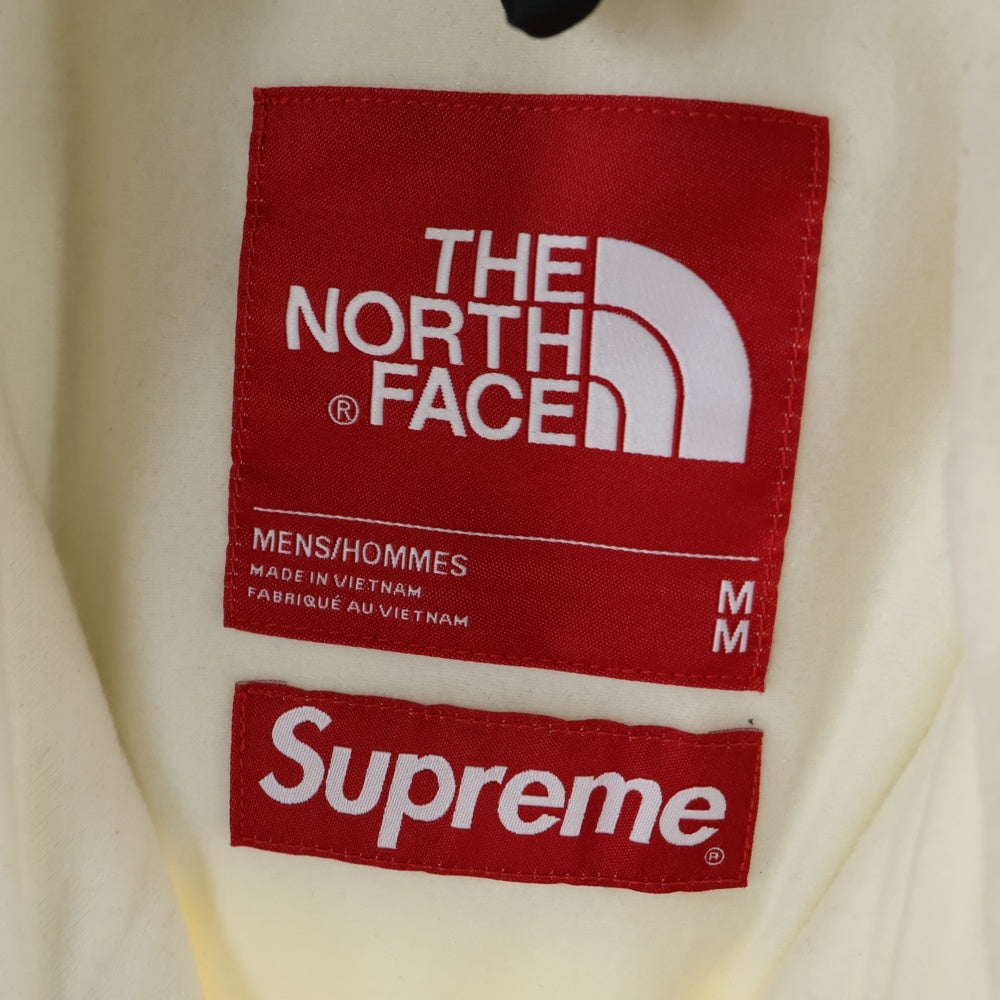 SUPREME(シュプリーム) 18AW×THE NORTH FACE Expedition Fleece Jacket ザノースフェイス エクスペディションフリースジャケット ホワイト/レッド NL71809I