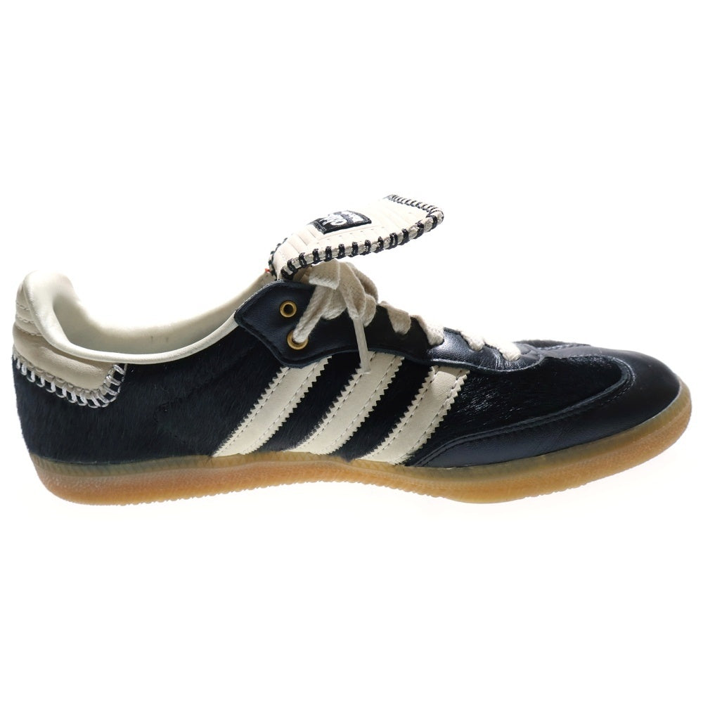 adidas(アディダス) × Wales Bonner Samba Pony Tonal Low IE0580 ウェールズ・ボナー サンバ ポニー トーナル ハラコ ローカットスニーカー シューズ ブラック US8.5/26.5cm