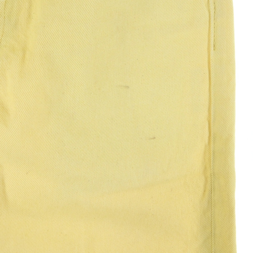 Levi's(リーバイス) 501 ボタンフライ ストレートデニムパンツ イエロー PC9-00501-3296