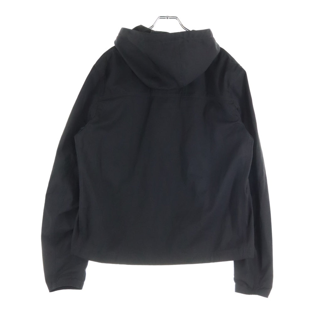 1017 ALYX 9SM(アリクス) NYLON WINDBREAKER ZIP UP HOODIE バックル付き フーディ ジップアップ ナイロン ウィンドブレーカー ブラック AAUOU0195FA03