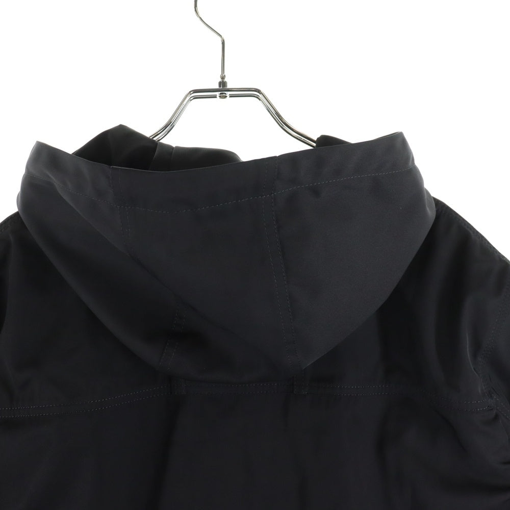 1017 ALYX 9SM(アリクス) NYLON WINDBREAKER ZIP UP HOODIE バックル付き フーディ ジップアップ ナイロン ウィンドブレーカー ブラック AAUOU0195FA03