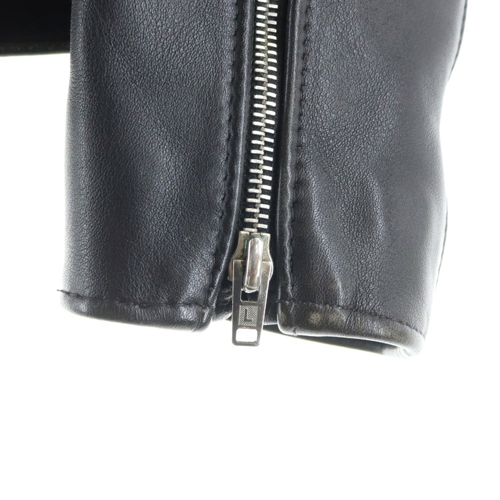 Lewis Leathers(ルイスレザー) 391T LIGHTNING TIGHT FIT ライトニング タイトフィット カウハイド ダブルライダース レザージャケット ブラック