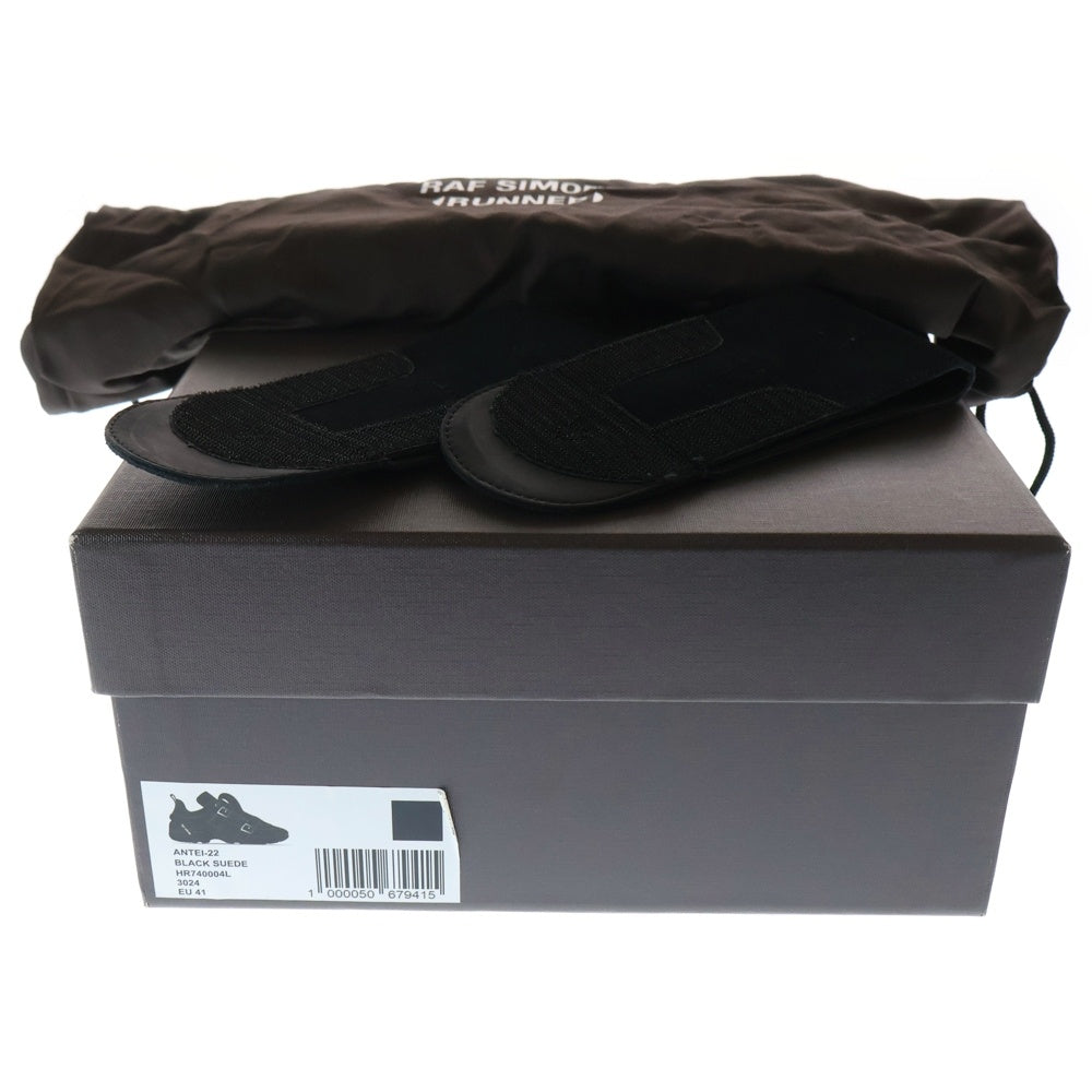 RAF SIMONS(ラフシモンズ) 21AW ANTEI-22 アンテイ ローカットスニーカー ブラック HR740004L