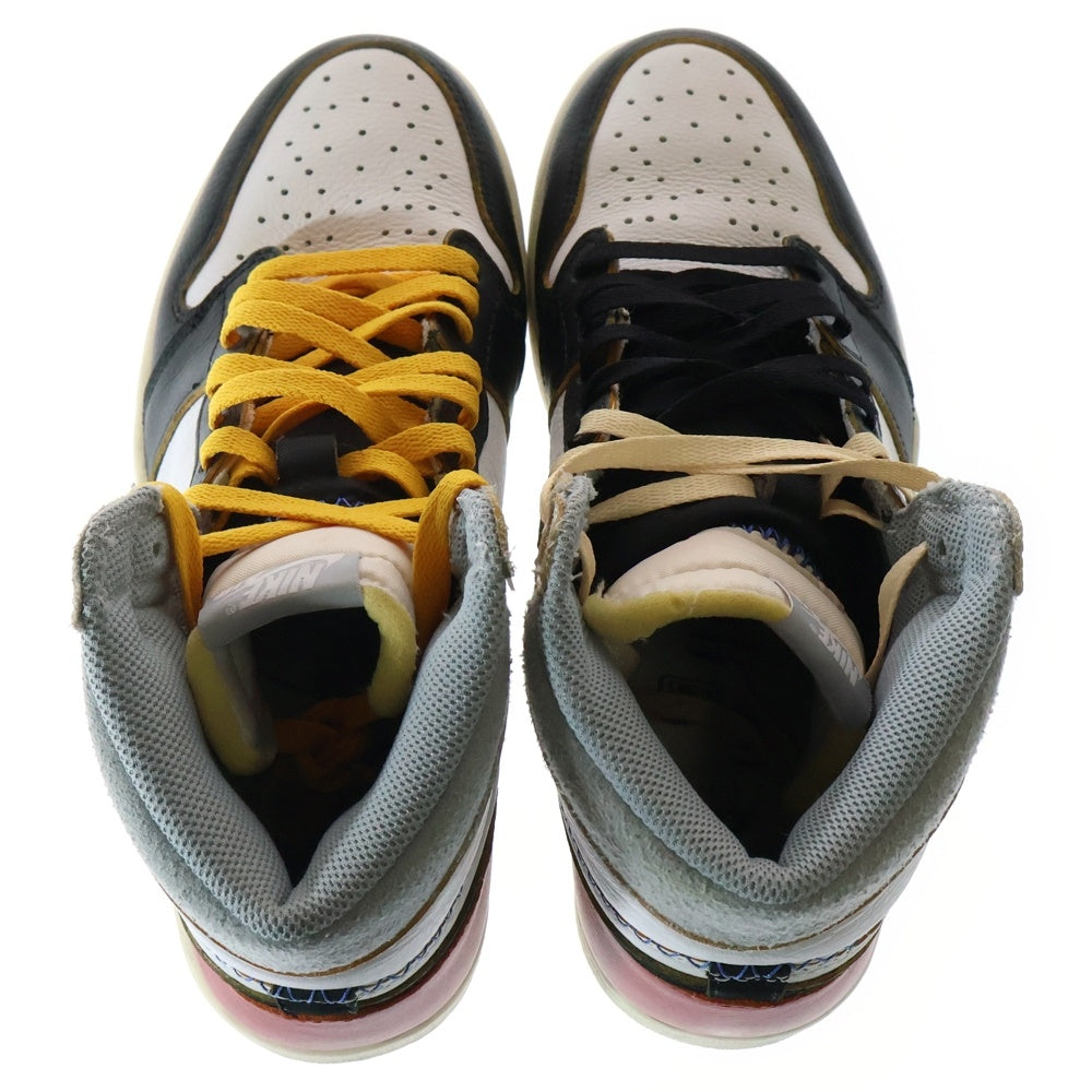 NIKE(ナイキ) × UNION AIR JORDAN 1 RETRO HI NRG BV1300-106 ユニオン エアジョーダン1 ハイカットスニーカー シューズ ブラック/レッド/ホワイト US9.5/27.5cm