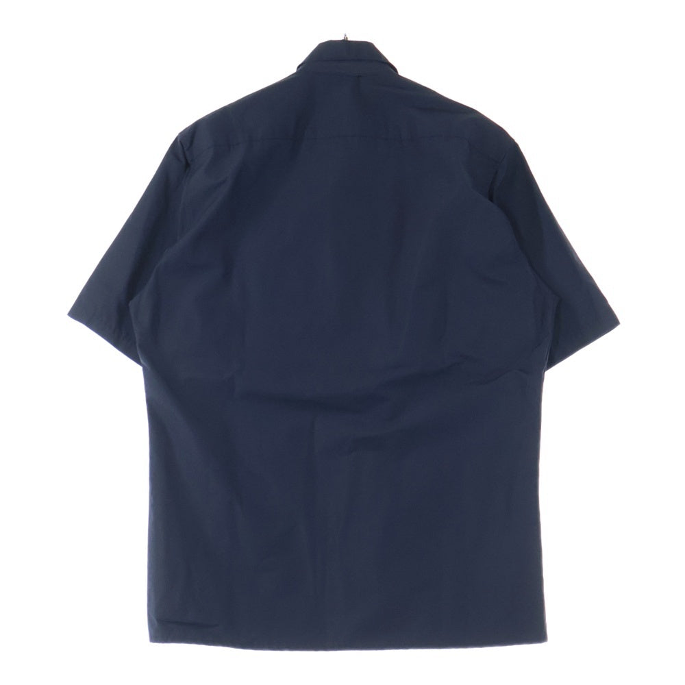 SILAS(サイラス) フロントポケット 半袖シャツ ブラック