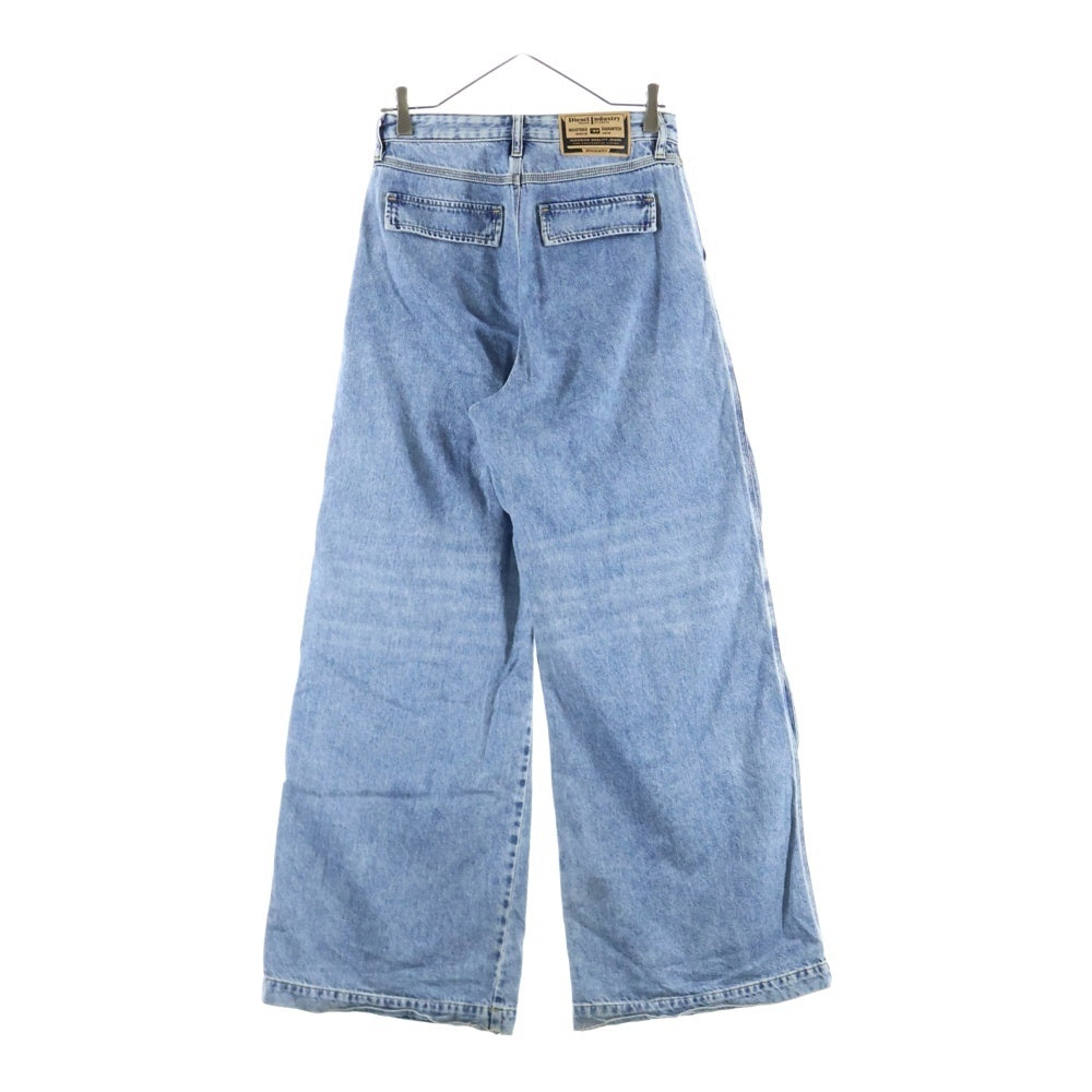 DIESEL INDUSTRY(ディーゼルインダストリー) P-MIRTA-OUT TROUSERS フロント4ポケット ジップフライ カーゴデニムパンツ ジーンズ インディゴブルー A15757