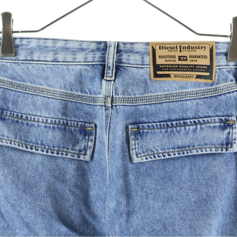DIESEL INDUSTRY(ディーゼルインダストリー) P-MIRTA-OUT TROUSERS フロント4ポケット ジップフライ カーゴデニムパンツ ジーンズ インディゴブルー A15757