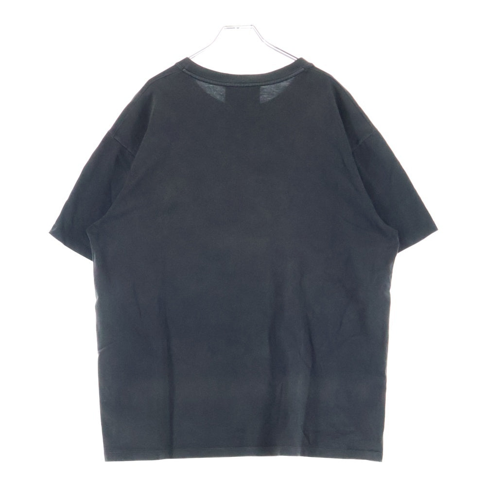 GUCCI(グッチ) ブレードプリント クルーネック コットン 半袖Tシャツ カットソー ブラック 565806XJAZY