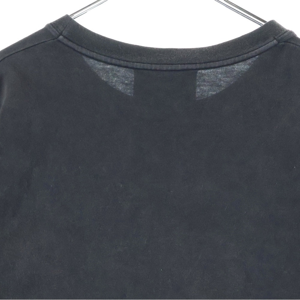 GUCCI(グッチ) ブレードプリント クルーネック コットン 半袖Tシャツ カットソー ブラック 565806XJAZY