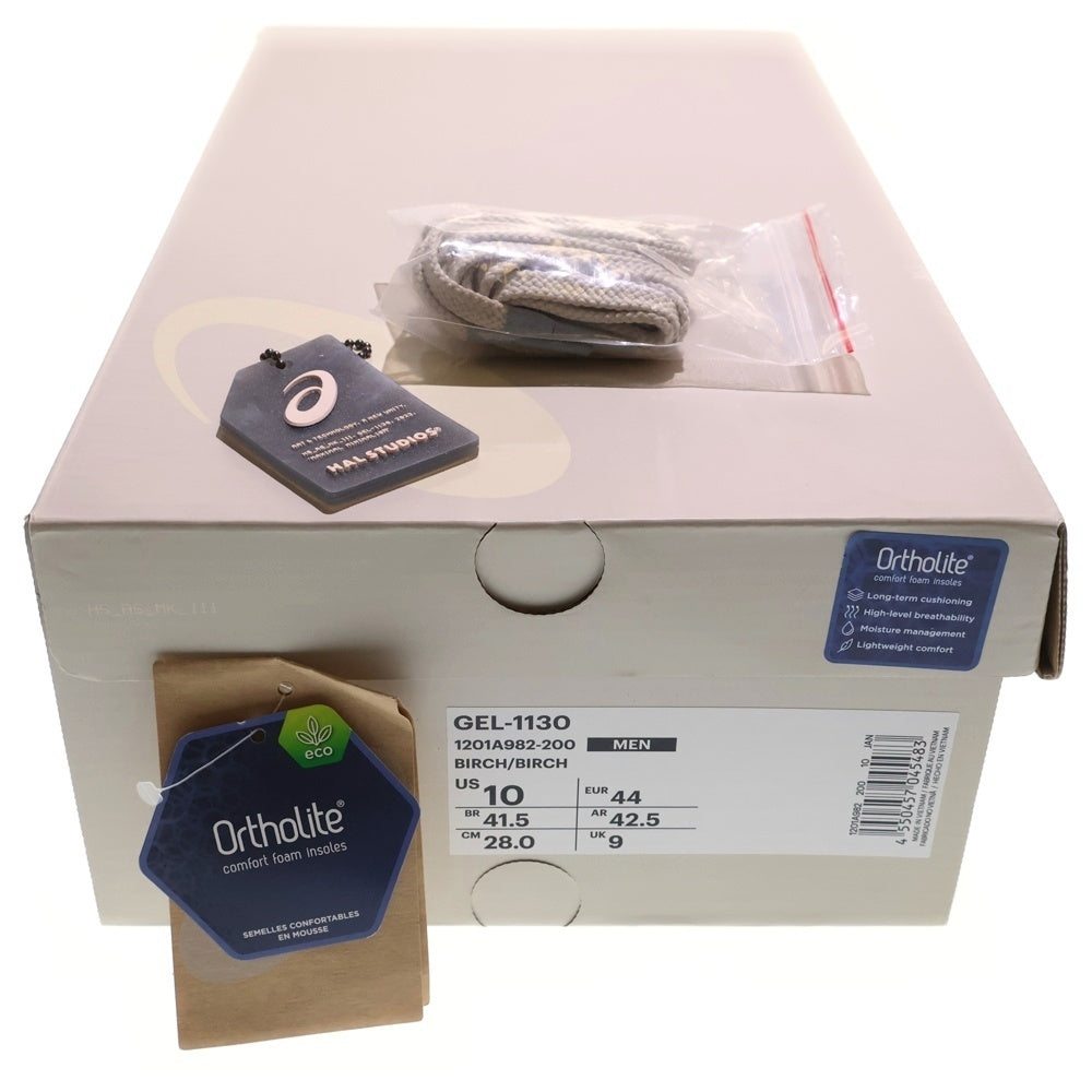 ASICS(アシックス) ×HAL STUDIOS GEL-1130 MK3 ハルスタジオ ゲル ローカットスニーカー ホワイト US10/28cm 1201A982-200