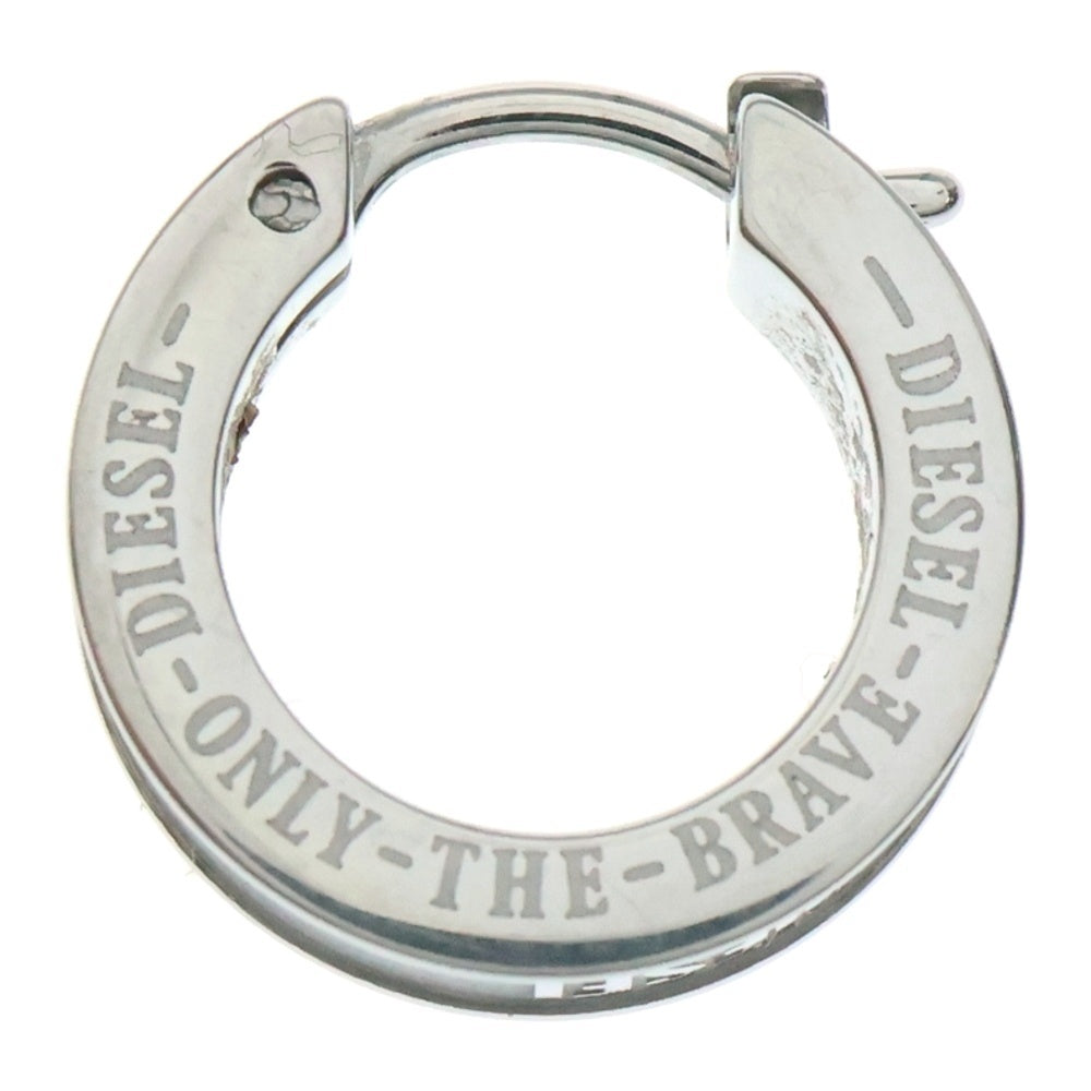 DIESEL(ディーゼル) シングル サークルピアス 片耳用 DX1316040 シルバー