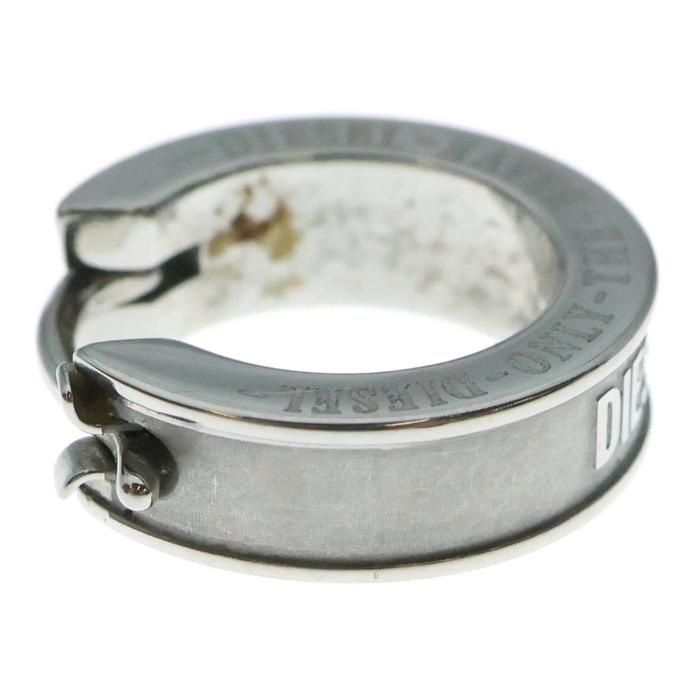 DIESEL(ディーゼル) シングル サークルピアス 片耳用 DX1316040 シルバー