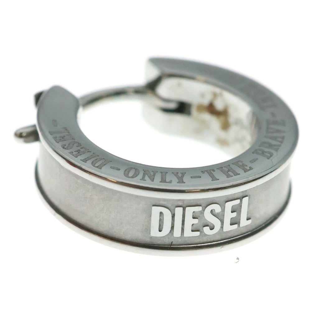 DIESEL(ディーゼル) シングル サークルピアス 片耳用 DX1316040 シルバー