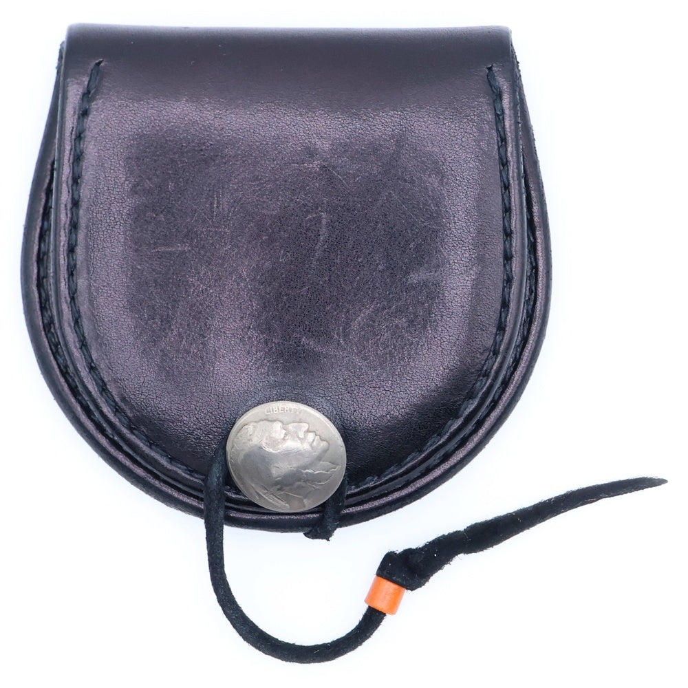 ゴローズ　財布　小銭入れ　丸型ケース goro's(ゴローズ) サドルレザー 丸型小銭入れ コインケース 財布