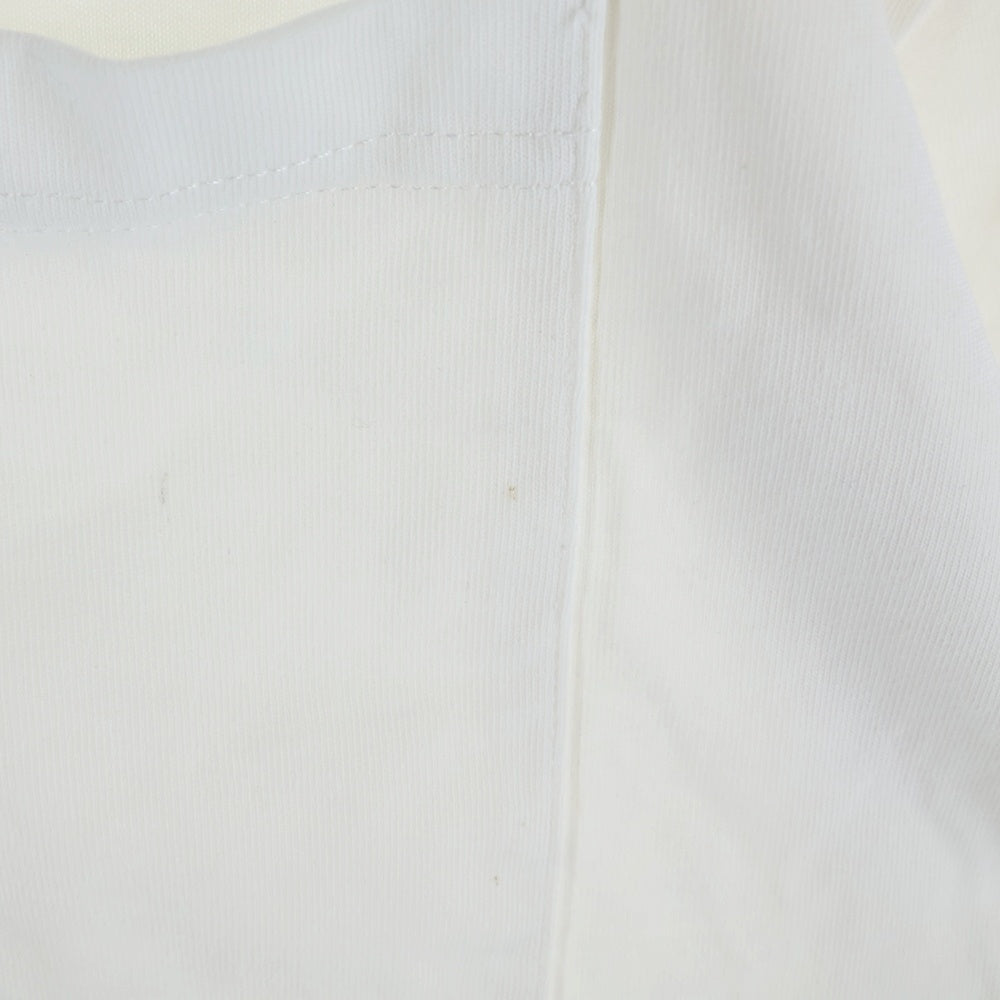 DENHAM(デンハム) フロント刺繍ポケット半袖Tシャツ カットソー ホワイト