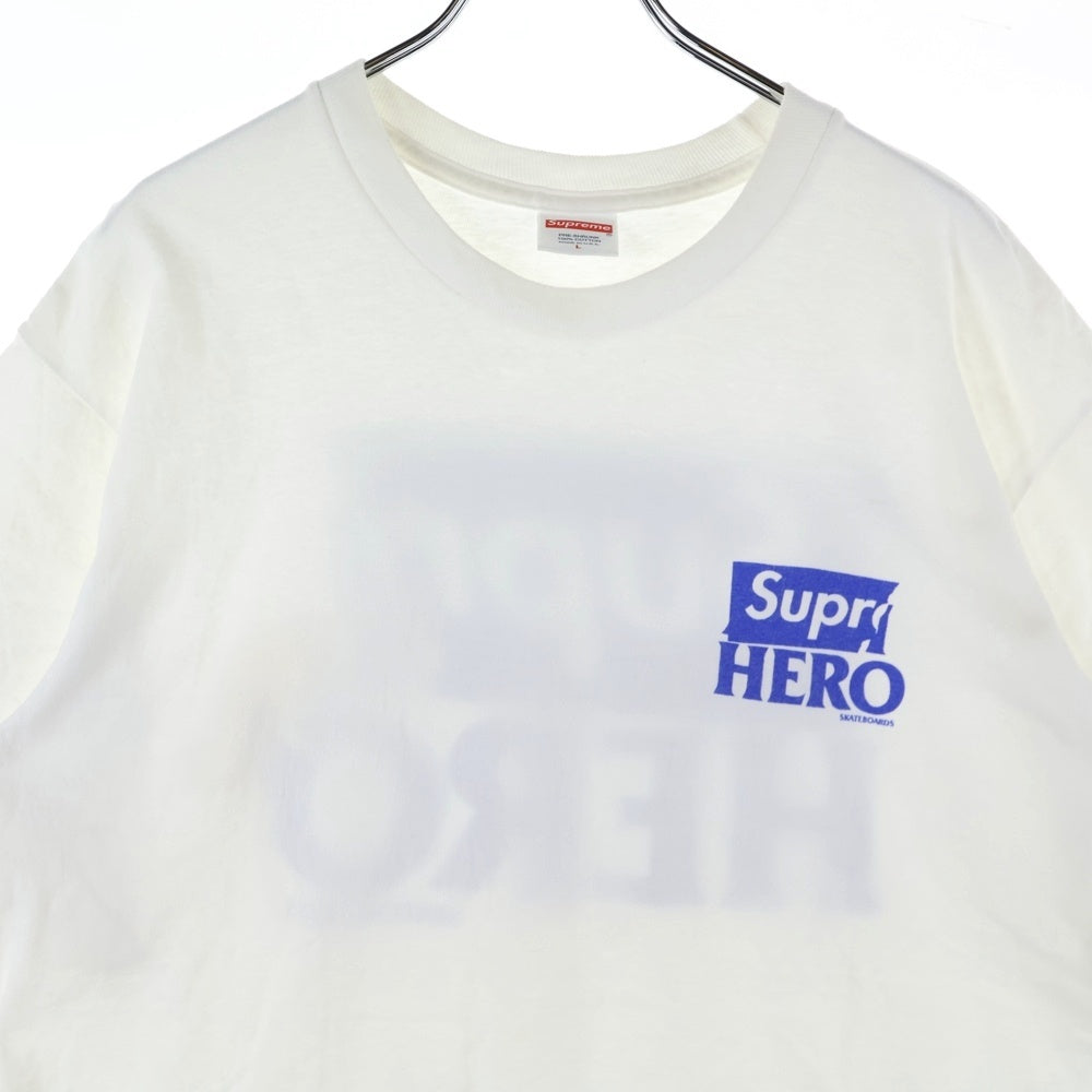 SUPREME(シュプリーム) 22SS ANTIHERO Dog Tee アンタイヒーロードッグプリント 半袖Tシャツ カットソー ホワイト